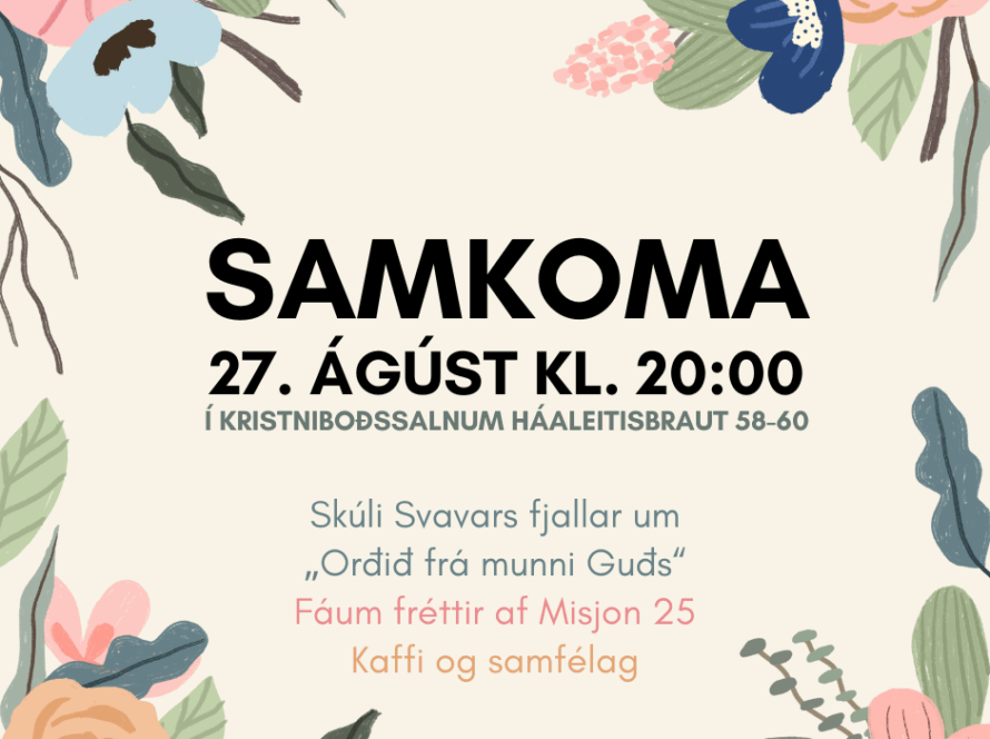 Samkoma Kristiboðssalnum
